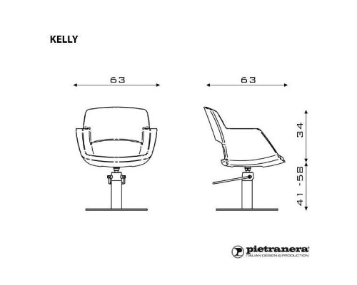 Кресло парикмахерское KELLY